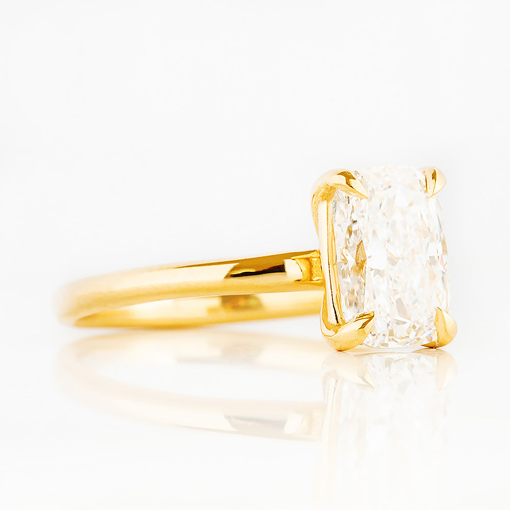 Ivanka, Cushion cut Lab Diamond Ring