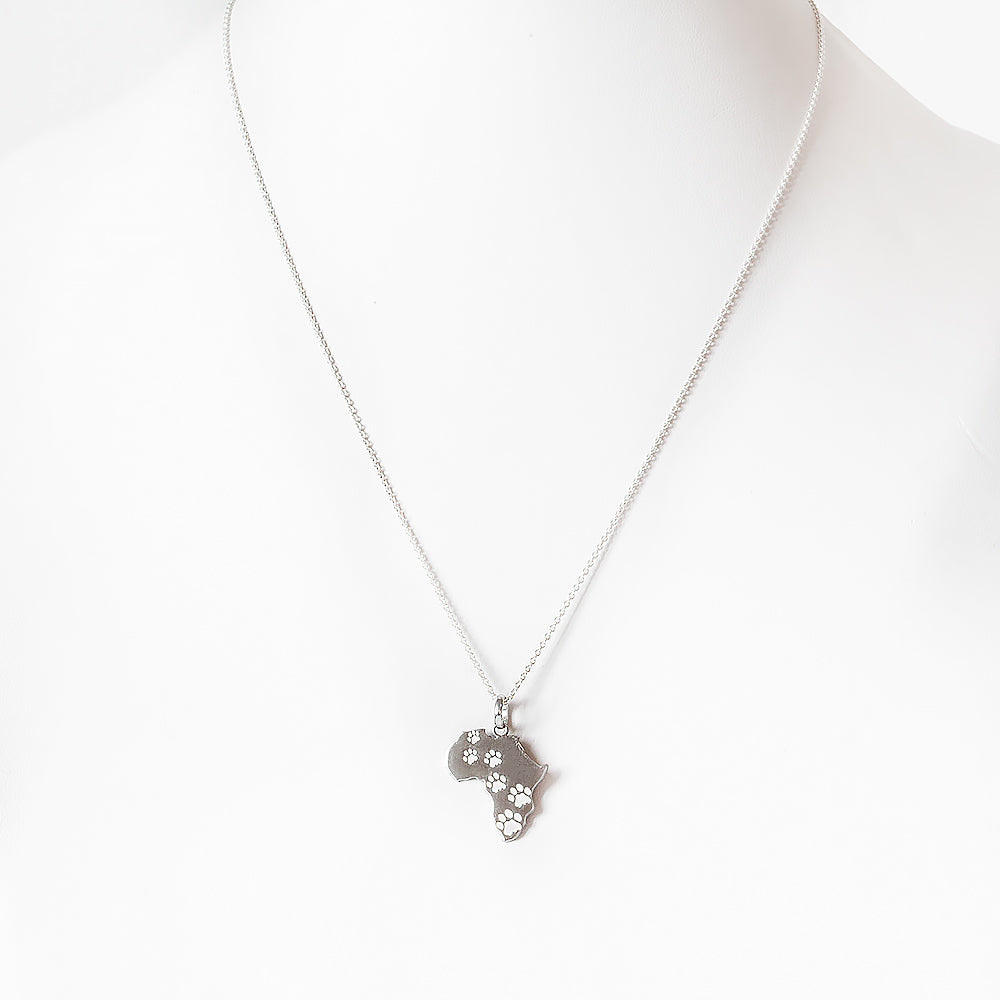 African Footprints Pendant
