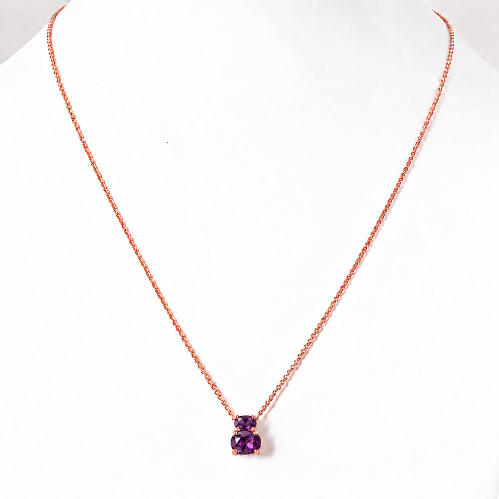 Georgie, Amethyst Necklace