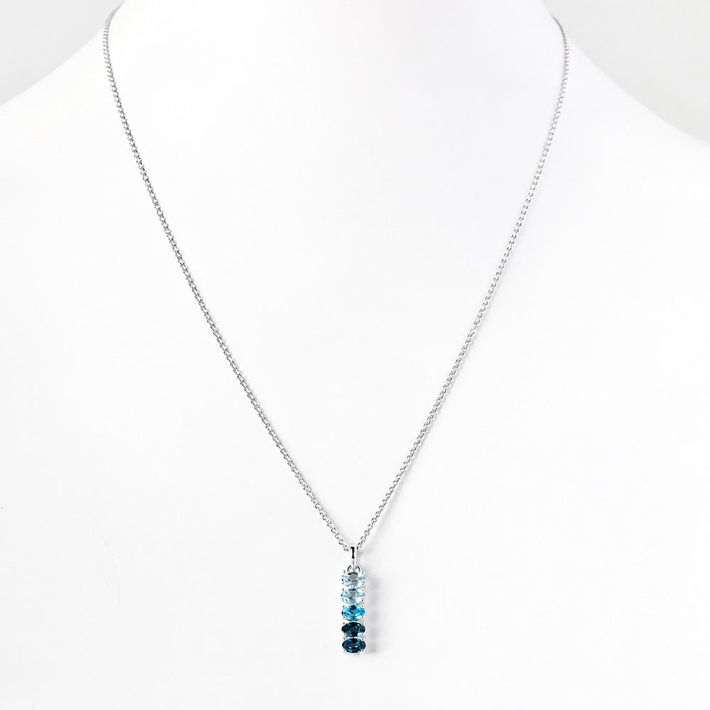 Willow, Topaz Necklace - Victoria's Jewellery