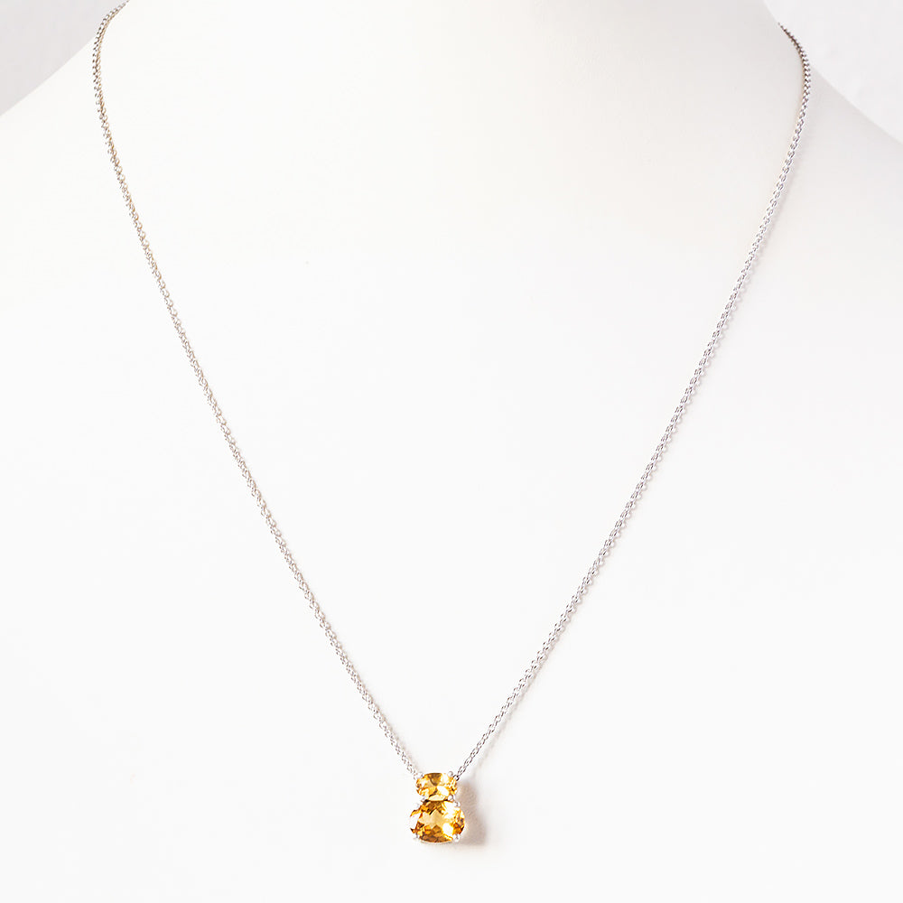Georgie, Citrine Necklace