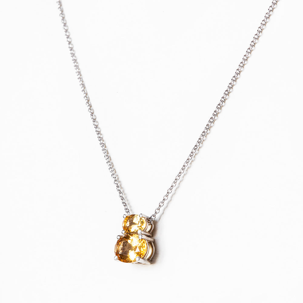 Georgie, Citrine Necklace