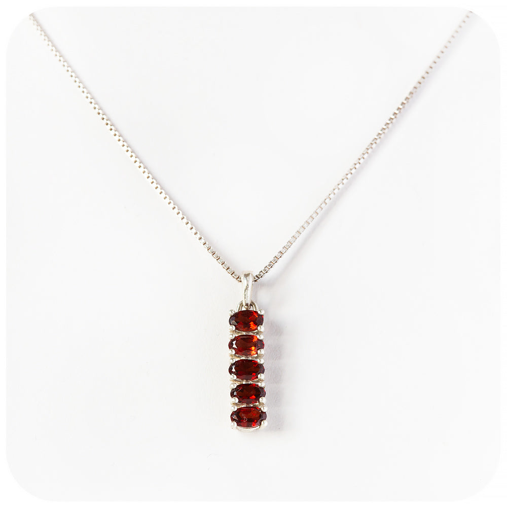 The Eternity Garnet Pendant