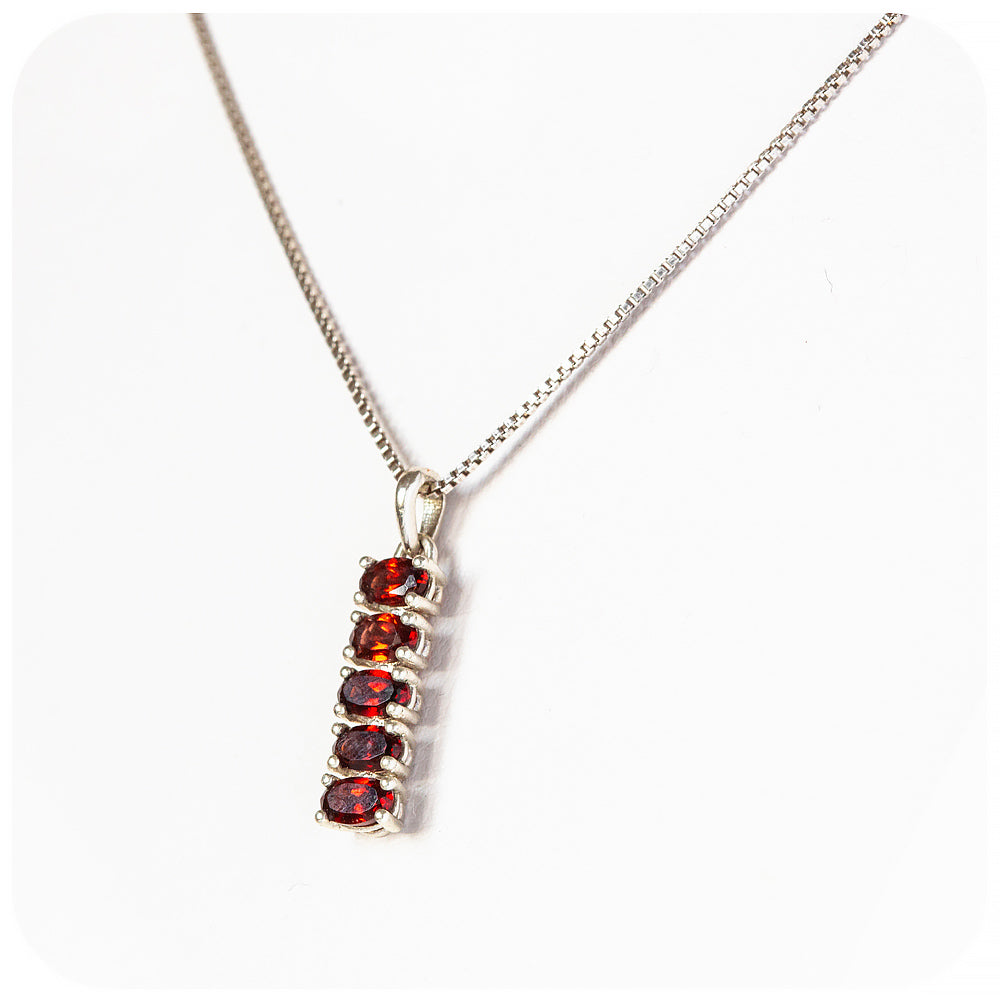 The Eternity Garnet Pendant