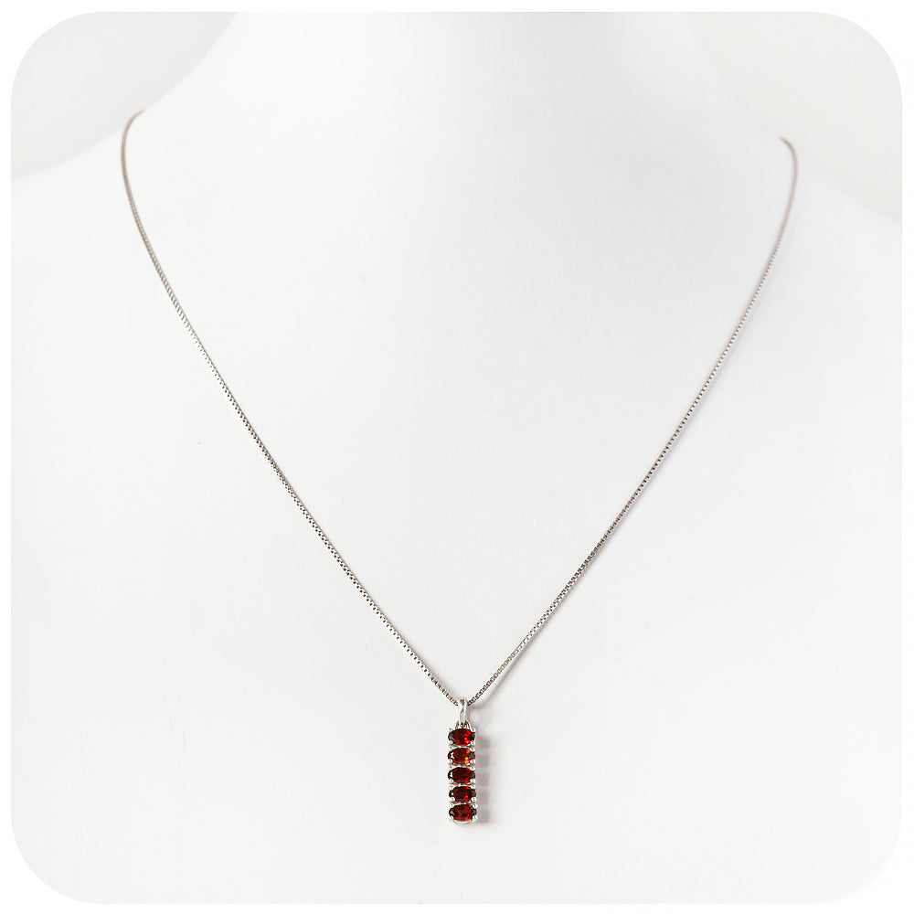 The Eternity Garnet Pendant