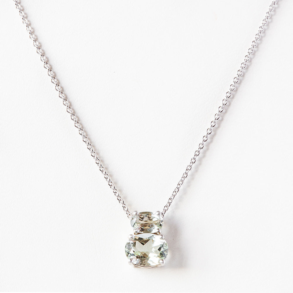 Georgie, Prasiolite Necklace