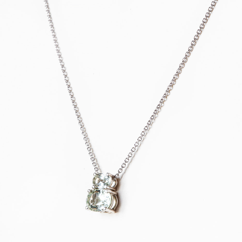 Georgie, Prasiolite Necklace