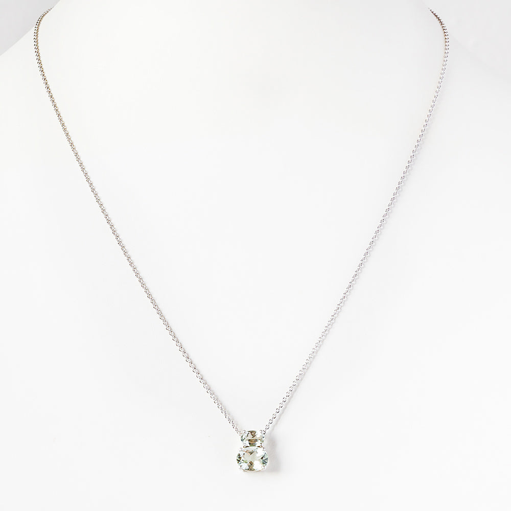 Georgie, Prasiolite Necklace