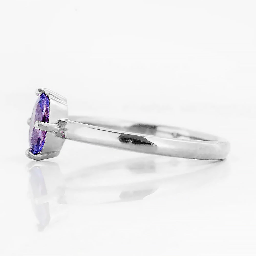 Tamsin, a Tanzanite Solitaire Ring - Victoria's Jewellery