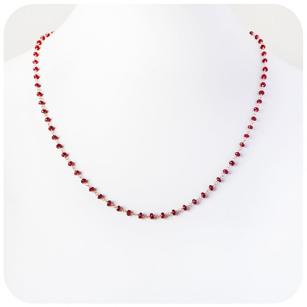 Ruby and deals rose jewellery