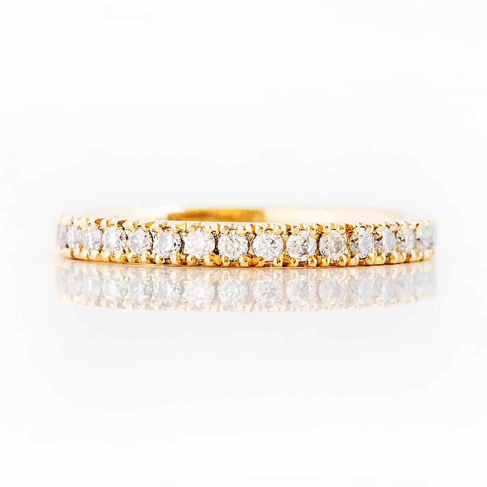 Emma, a Brilliant cut Lab Diamond Wedding Band