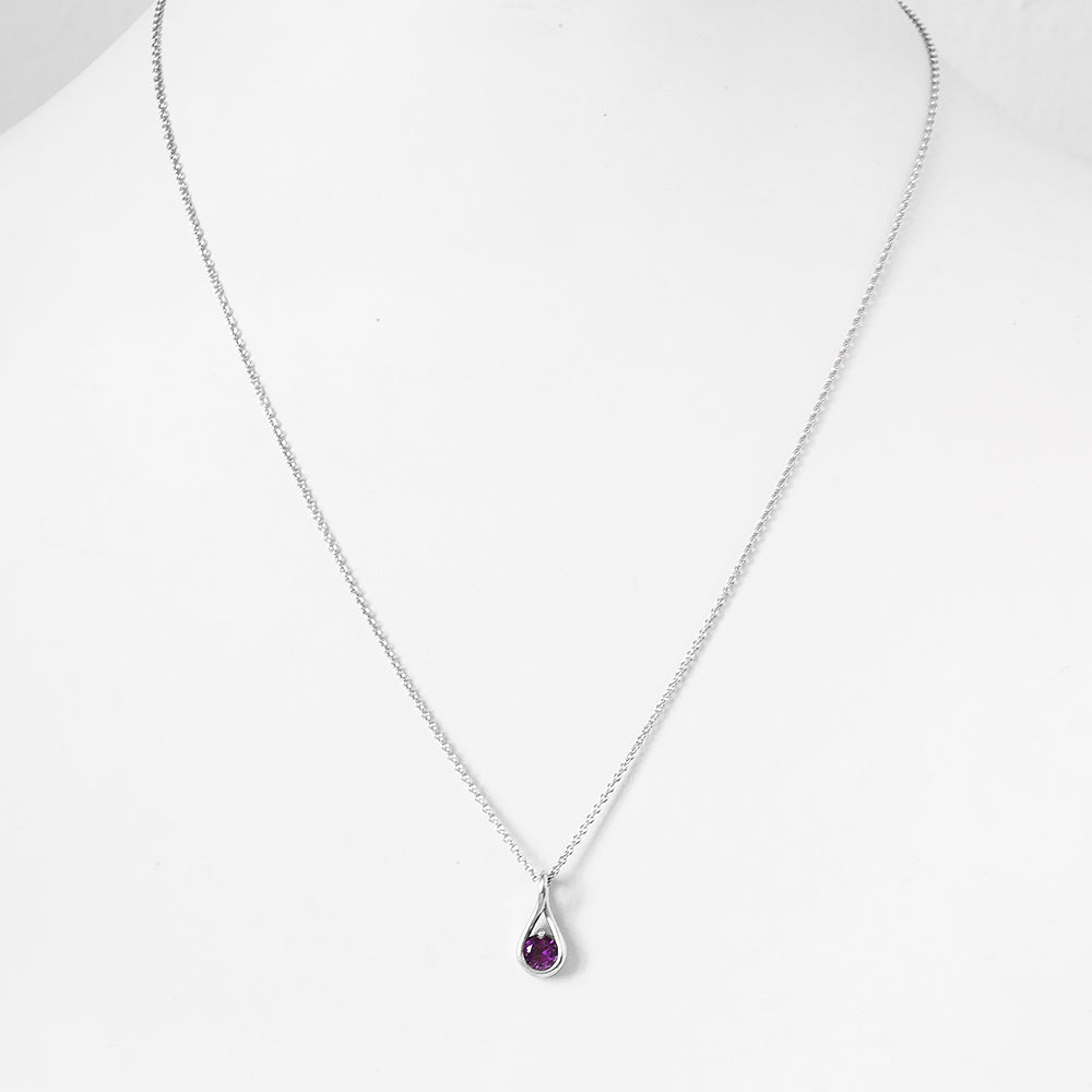 Savannah, Amethyst Necklace
