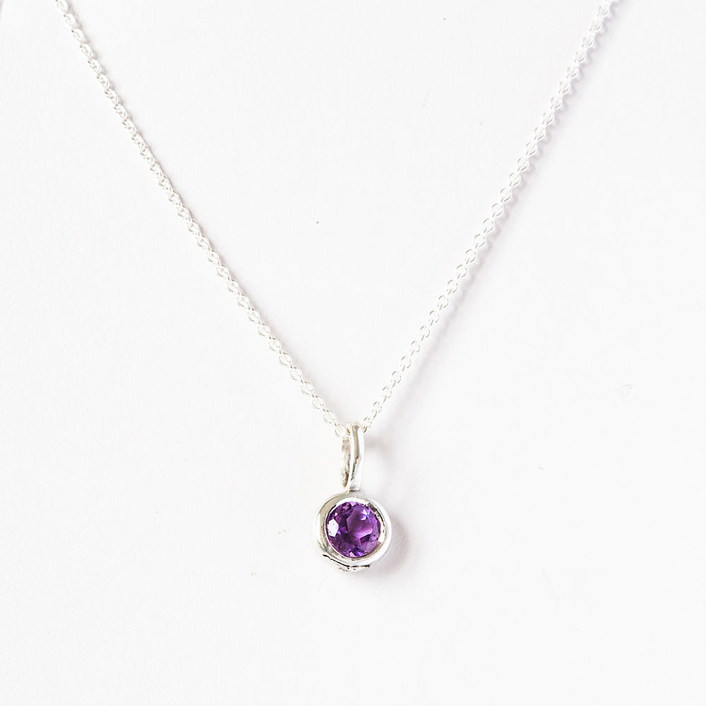 Lexi, Amethyst Necklace