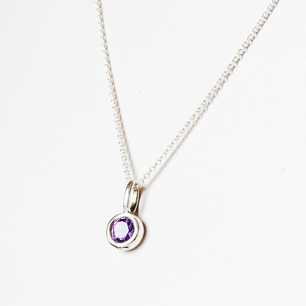 Lexi, Amethyst Necklace