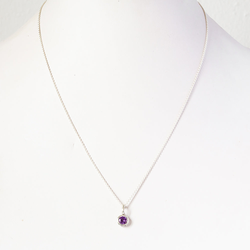Lexi, Amethyst Necklace