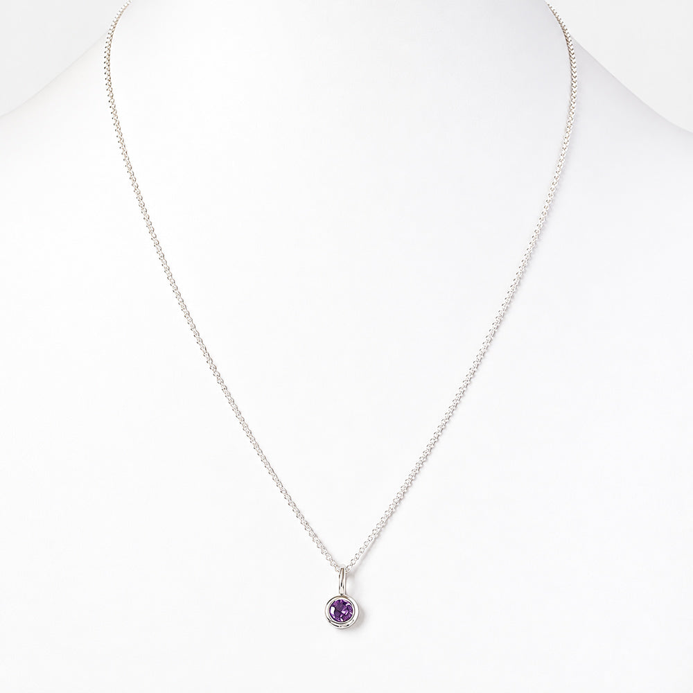 Lexi, Amethyst Pendant