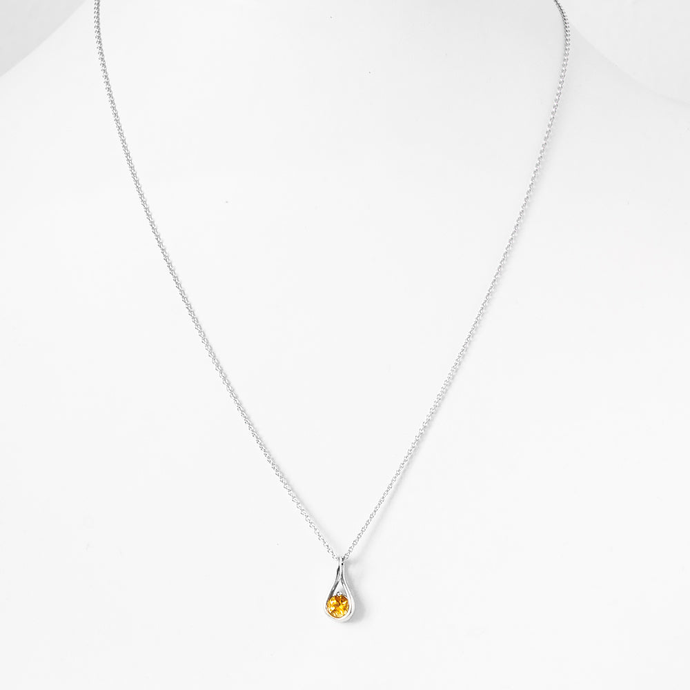 Savannah, Citrine Necklace
