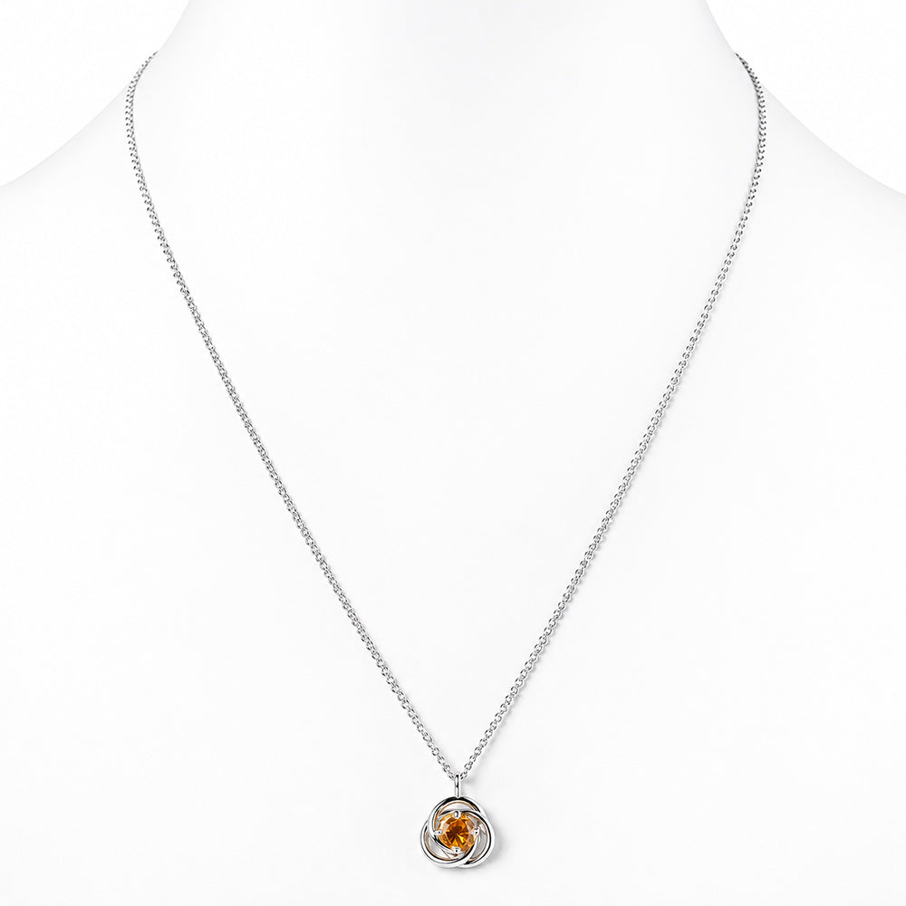 Freyja, Citrine Pendant