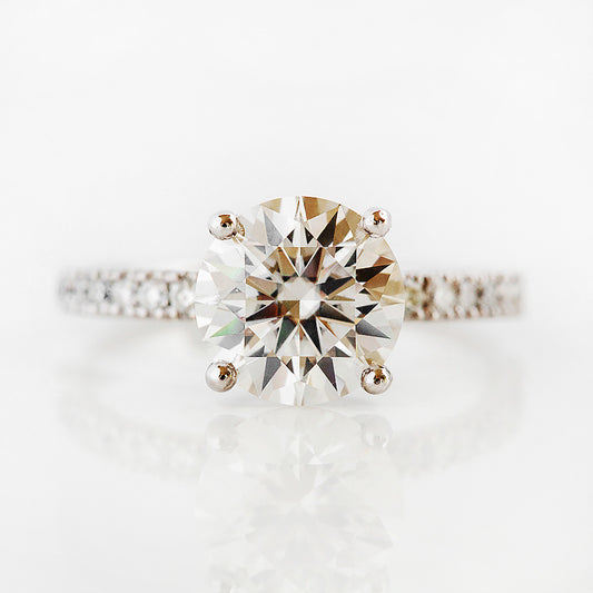 Emma, a Brilliant cut Lab Diamond Engagement Ring
