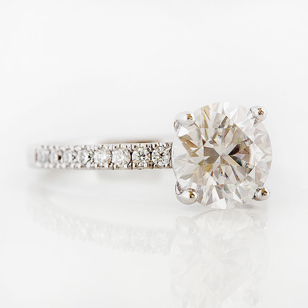 Emma, a Brilliant cut Lab Diamond Engagement Ring