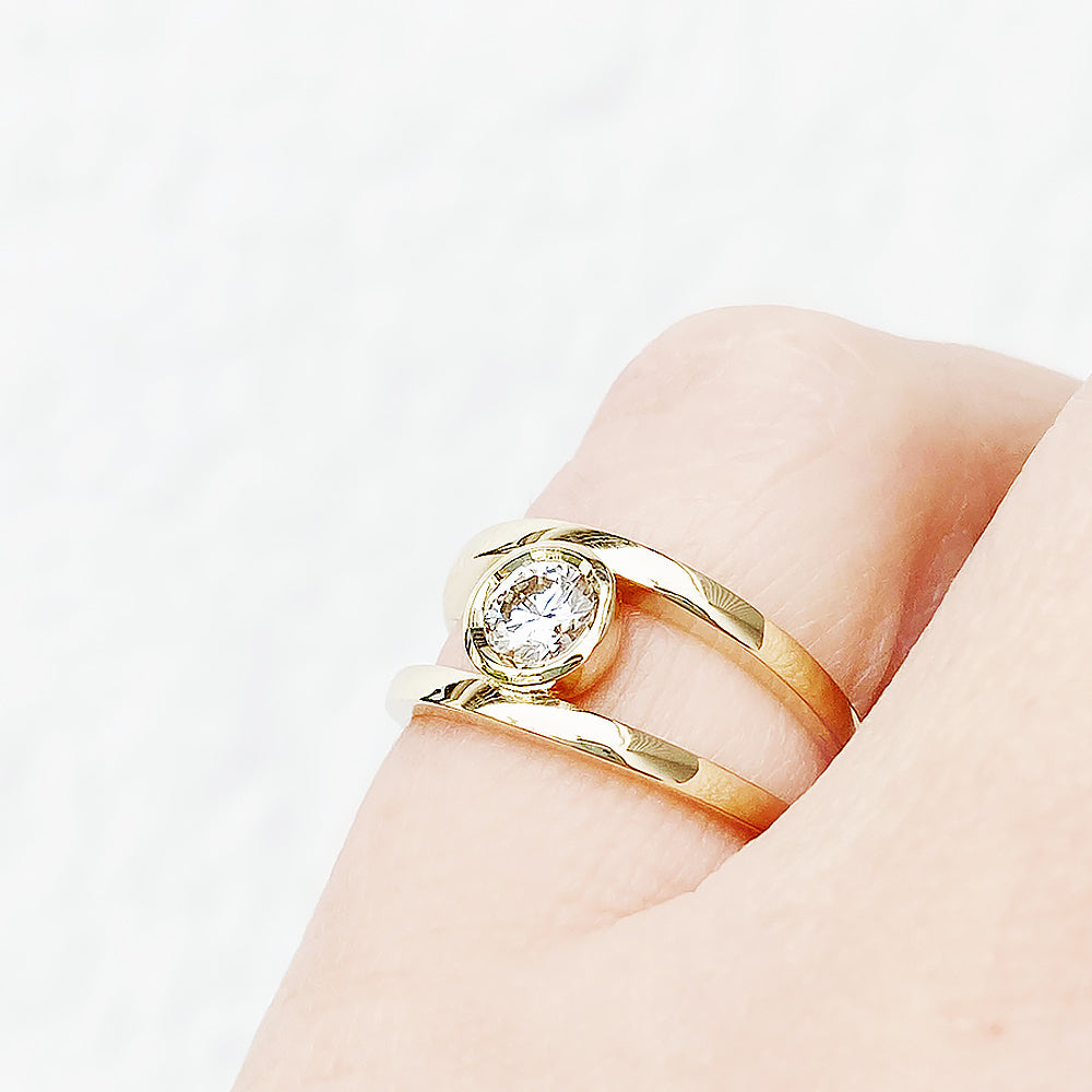 Harper, Lab Diamond Ring