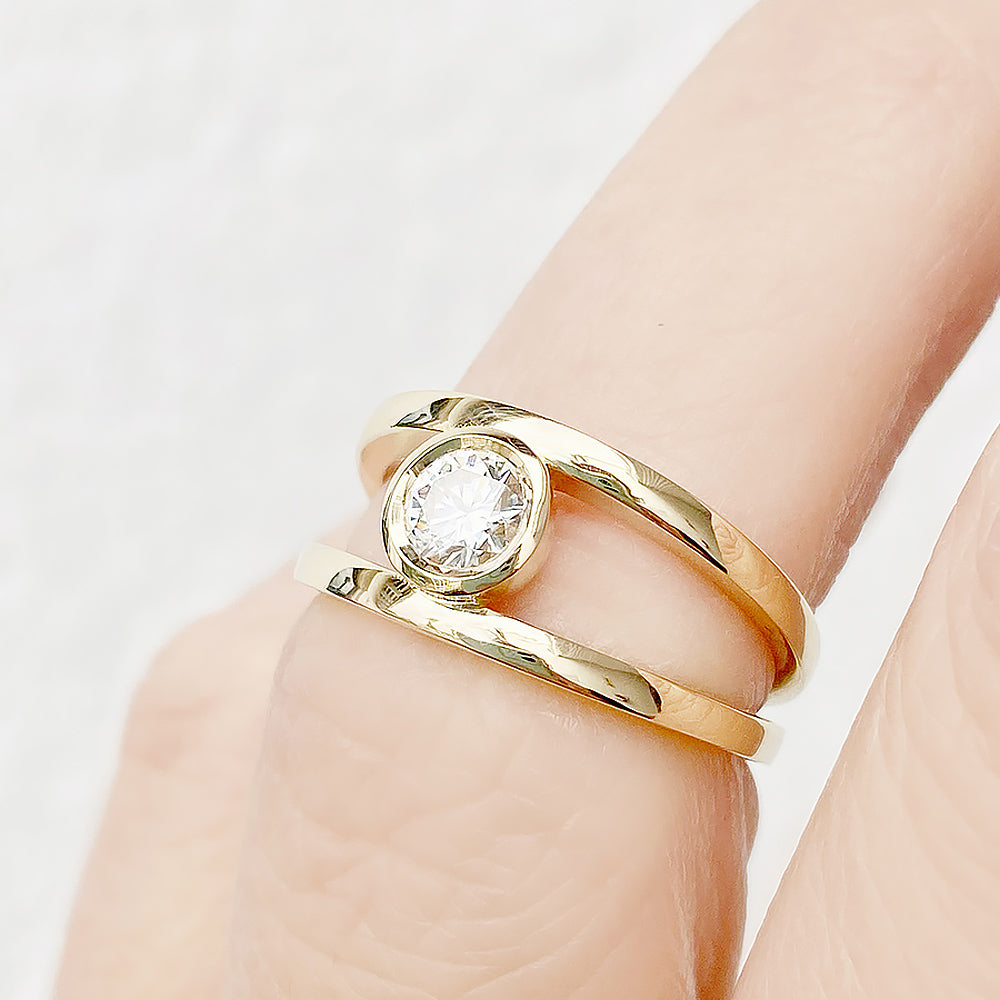 Harper, Lab Diamond Ring