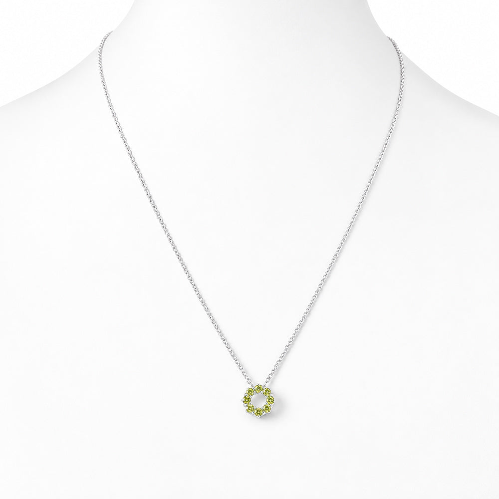 Circle of Life Necklace - Peridot