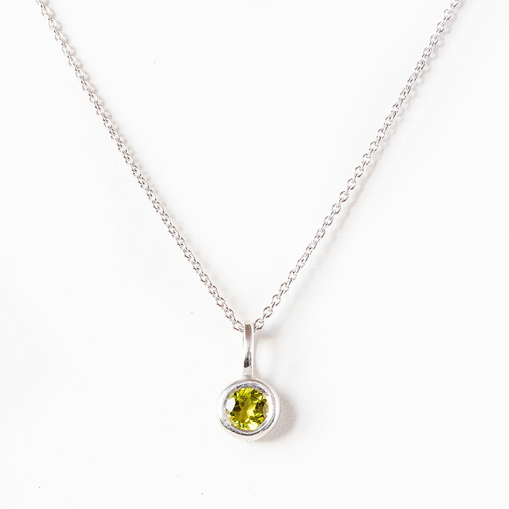 Lexi, a Peridot Necklace