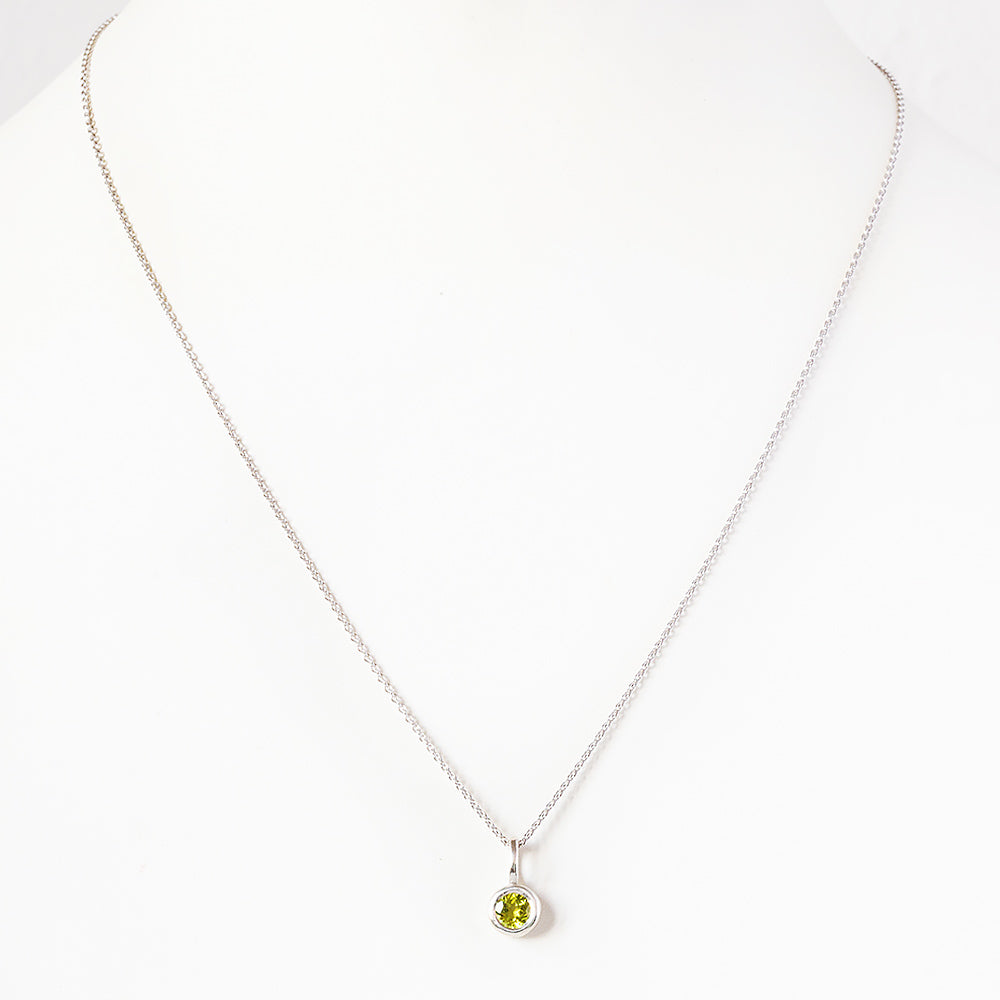 Lexi, a Peridot Necklace