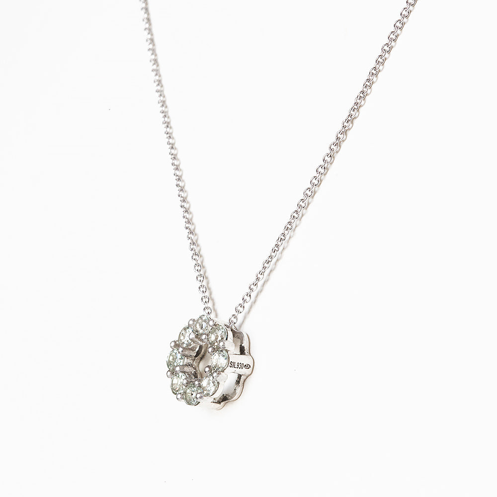Circle of Life Necklace - Prasiolite