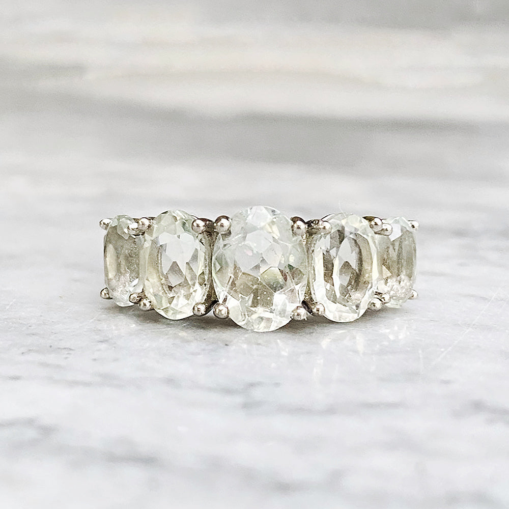 The Prasiolite Queen Ring - Victoria's Jewellery