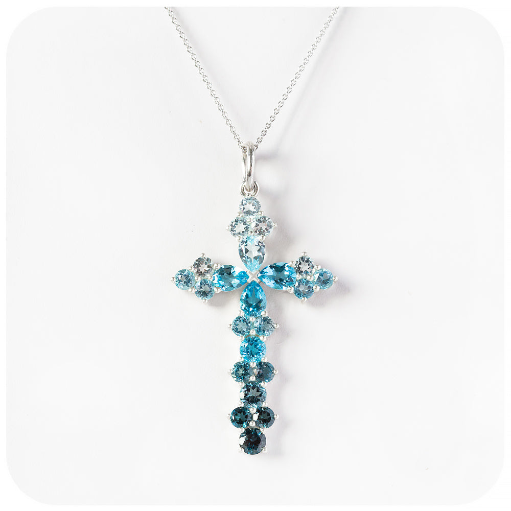 The Topaz Cross Pendant