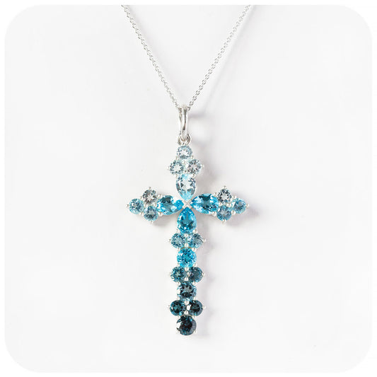 The Topaz Cross Pendant