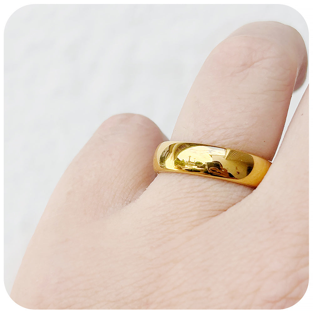 Limited Edition - The Yellow Tungsten Ring