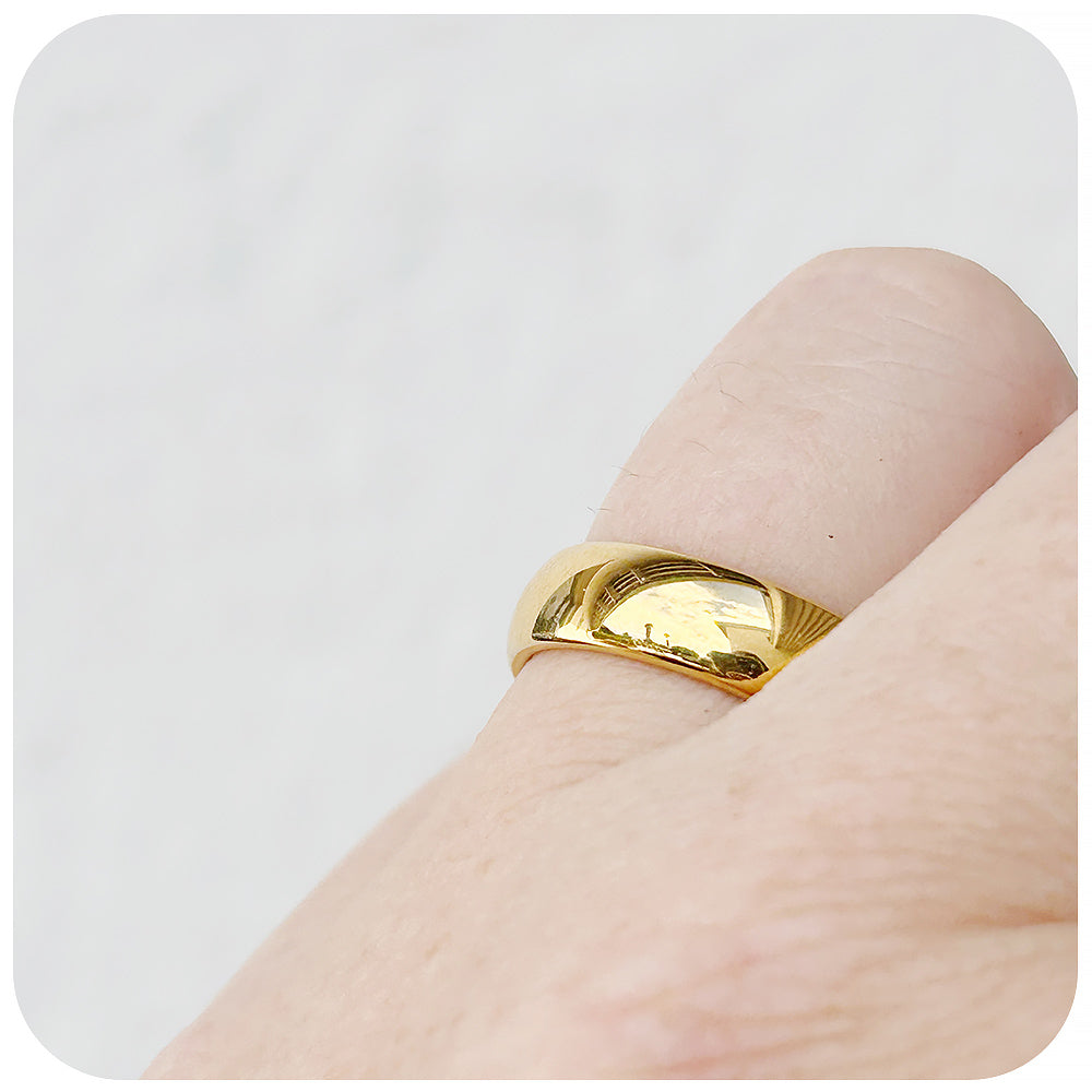 Limited Edition - The Yellow Tungsten Ring