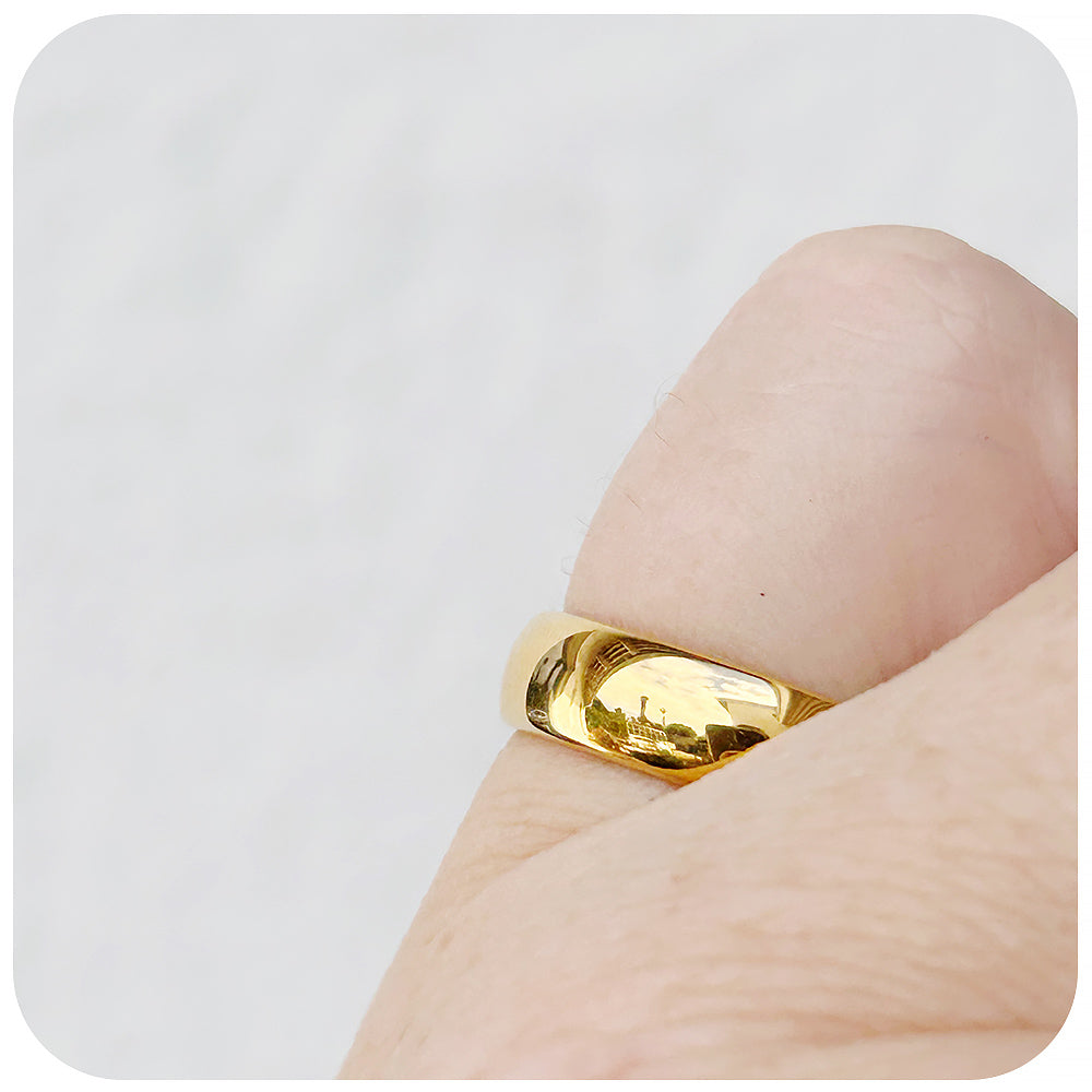 Limited Edition - The Yellow Tungsten Ring