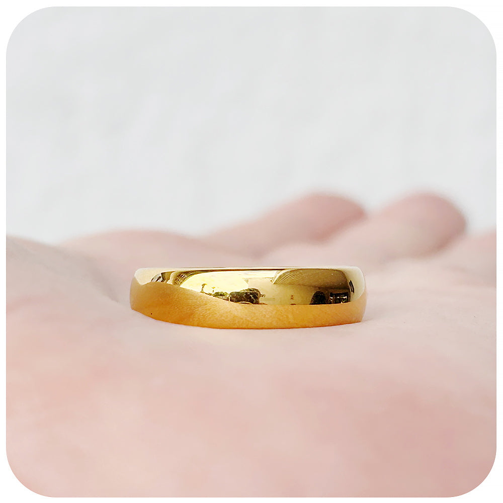 Limited Edition - The Yellow Tungsten Ring