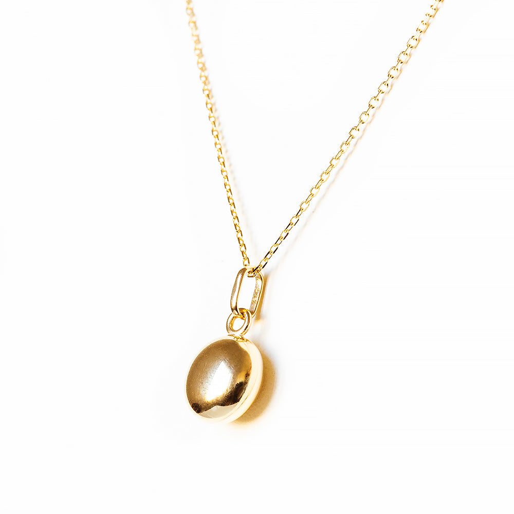 Yellow Gold Ball Pendant