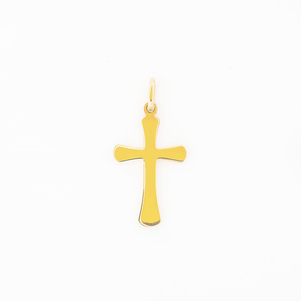 Yellow Gold Cross Pendant