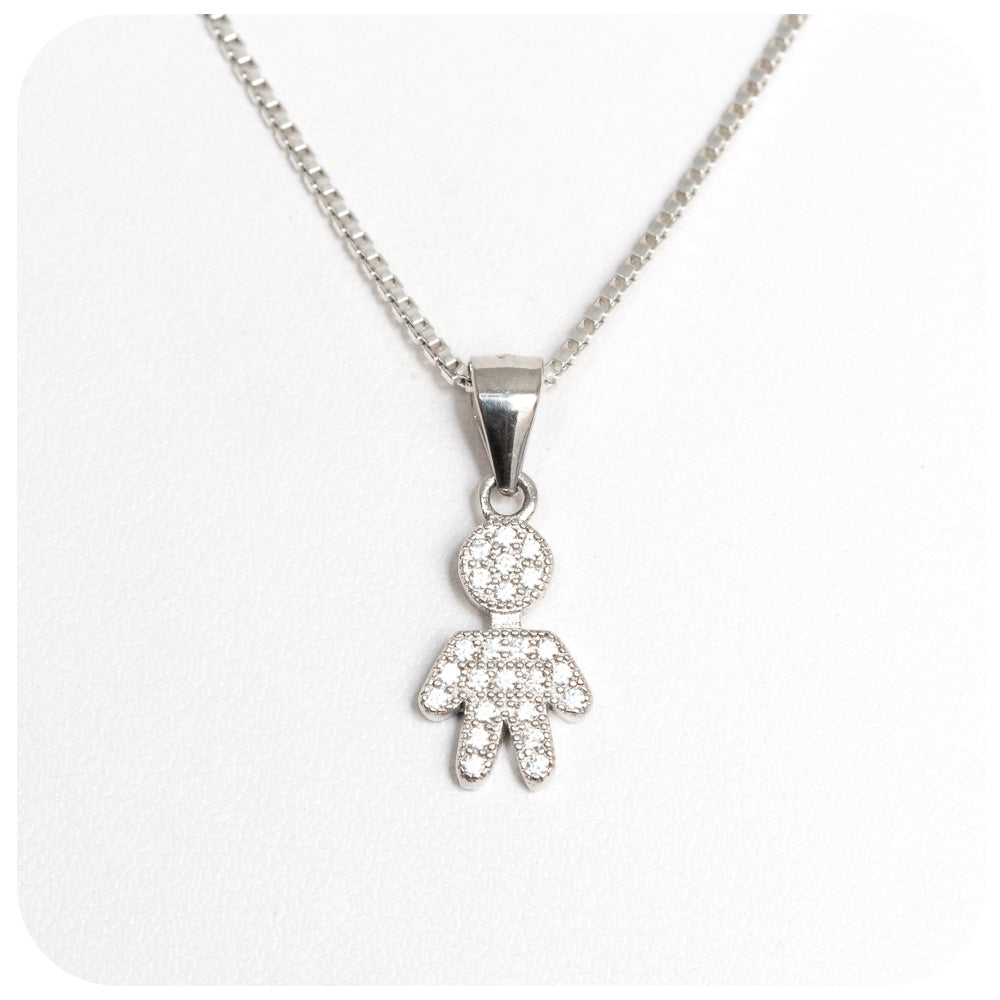 It's a Boy! Pendant - Victoria's Jewellery