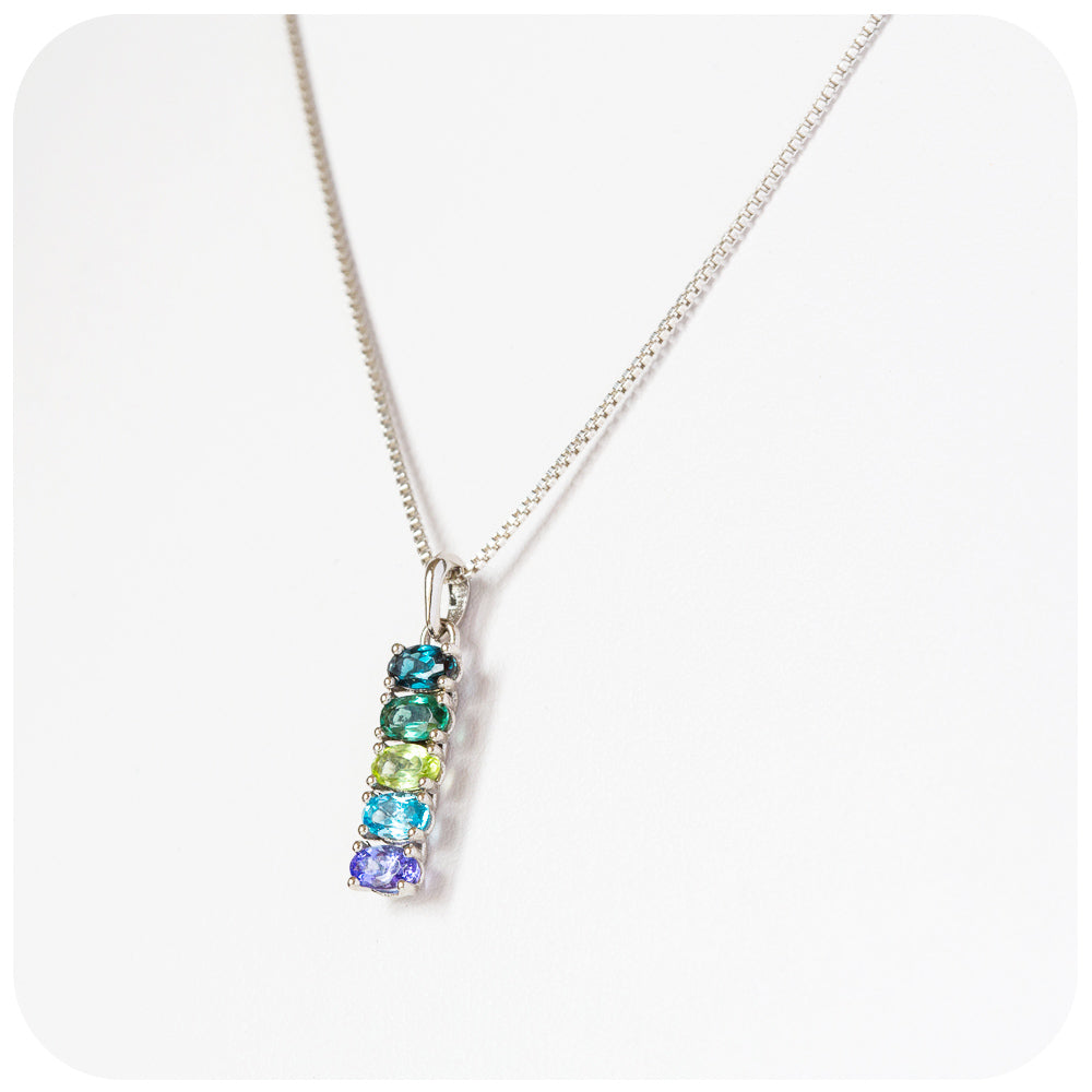 The Blue-Green Eternity Pendant