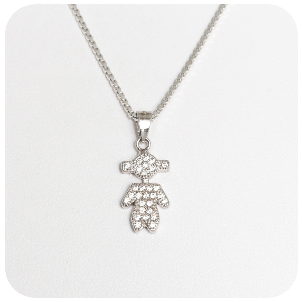 It's a Girl! Pendant - Victoria's Jewellery
