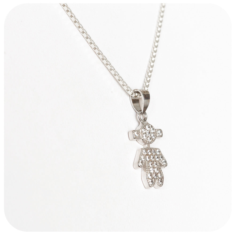It's a Girl! Pendant - Victoria's Jewellery