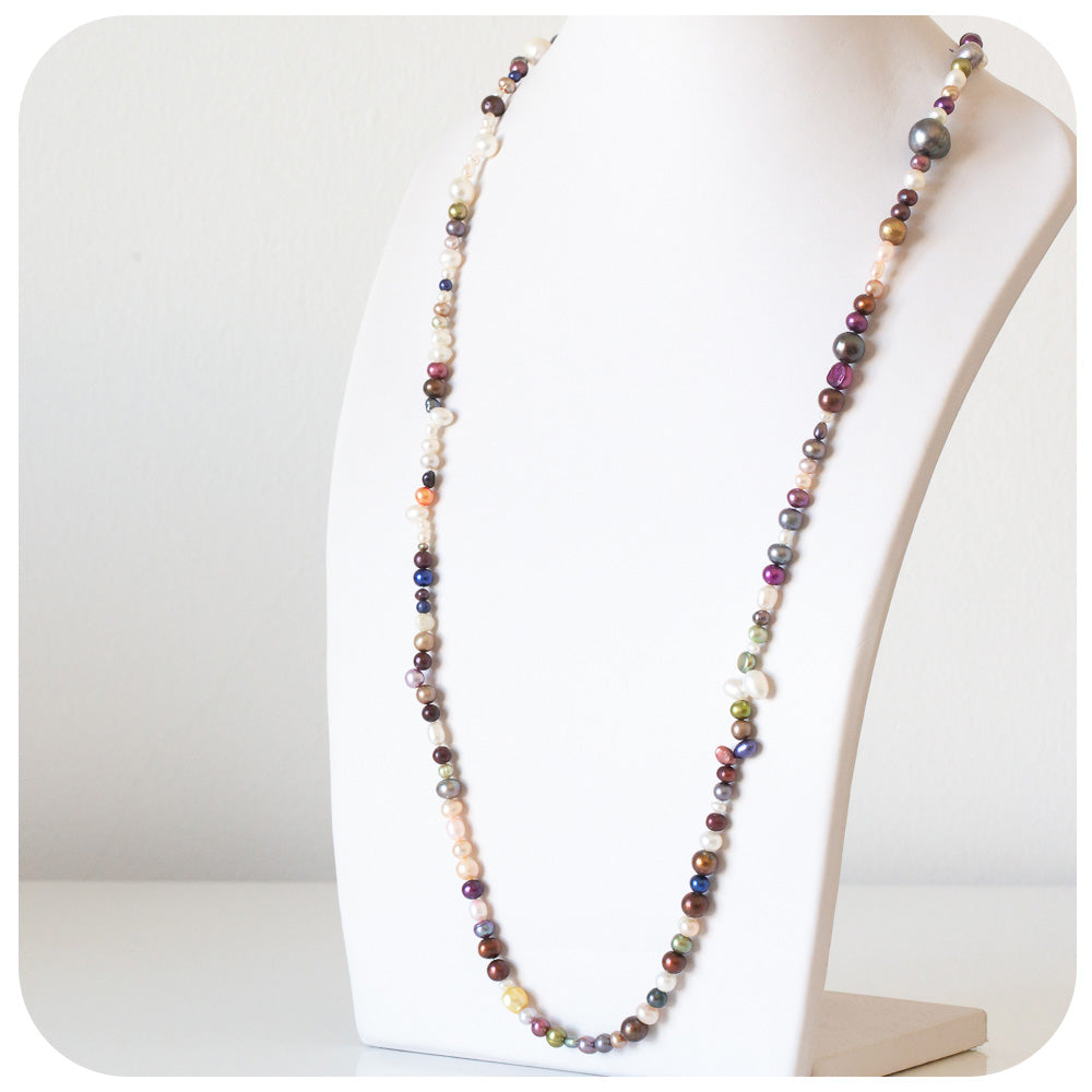 The Rainbow Fresh Water Pearl Necklace