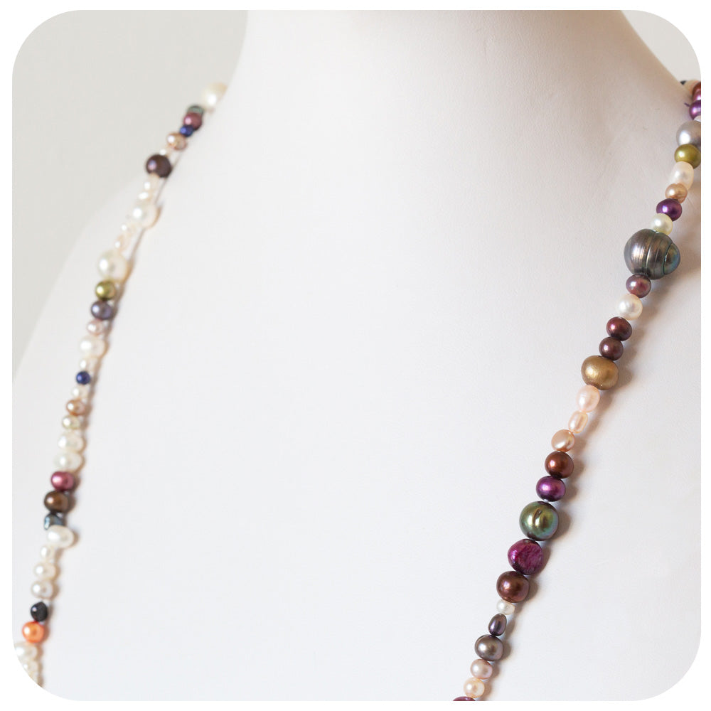 The Rainbow Fresh Water Pearl Necklace