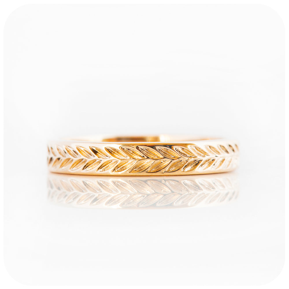 The Wreath, an Engraved Eternity Ring