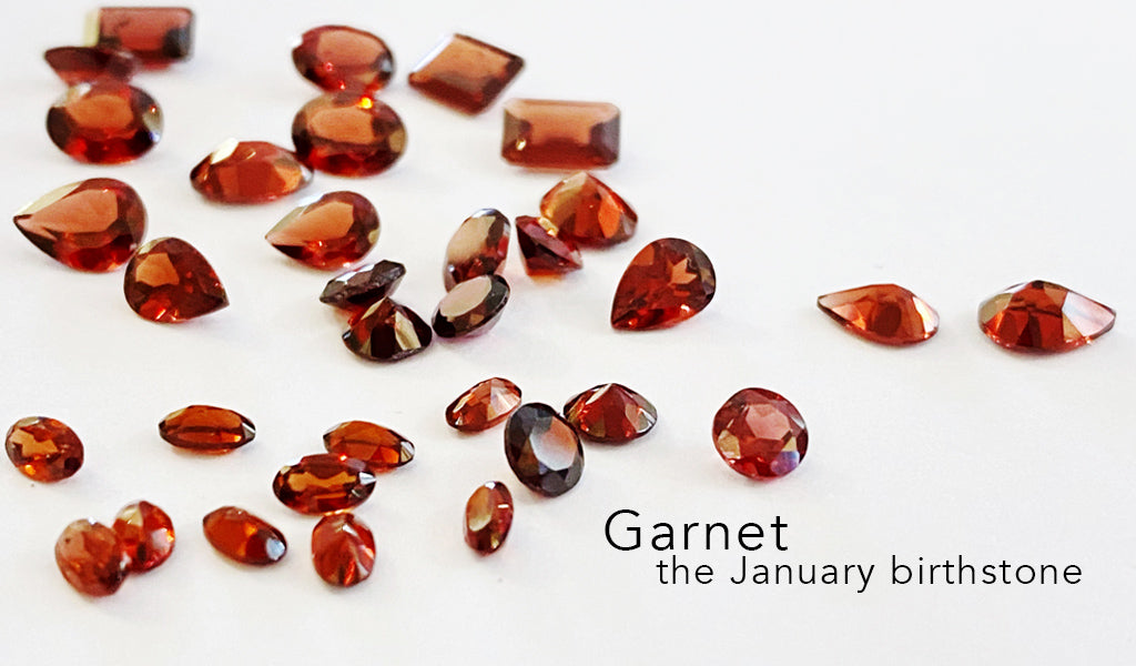 January Birthstone - Garnet – Victoria's Jewellery