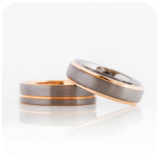 Tungsten Men's Rings Victoria's Jewellery