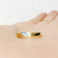 4mm Mens Wedding Band Ring in Yellow Gold - Victoria's Jewellery