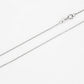 9k White Gold Rolo Chain - 1.3mm - Victoria's Jewellery